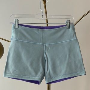 Lululemon Reversible workout shorts